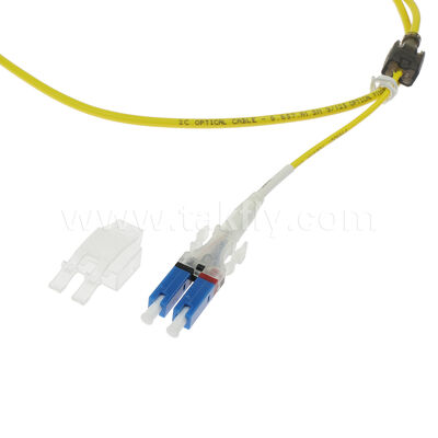 Cabo de Rede LC Uniboot Monomodo – Polaridade Comutável / Rastreável