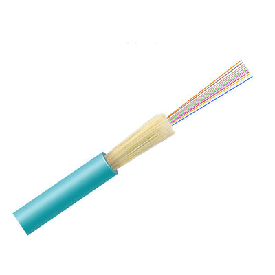 Do mini 12 milímetro Aqua desencapado 50/125 do cabo de fibra ótica do cabo LSZH da fibra do núcleo OM4