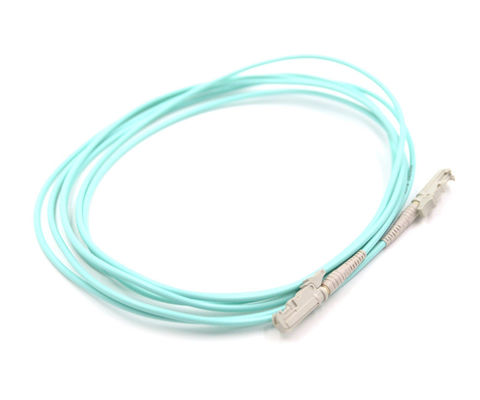 E2K ao cabo do cabo 850nm Aqua Fiber Optic Cable Patch da fibra de E2K milímetro