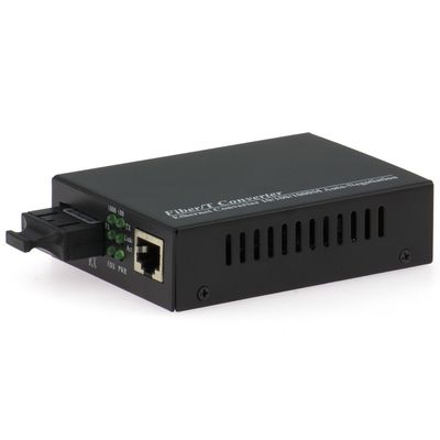 Conversor ótico dos meios de 10M/100M/1000M SC Dual Single Fiber para a rede Ethernet