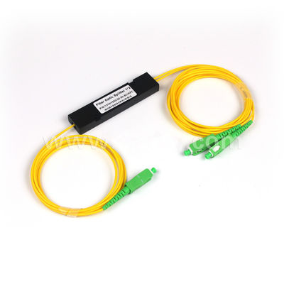 divisor do PLC de 1 x 2 ABS com manutenção programada G657A1 do SC APC no cabo da fibra de 2.0mm