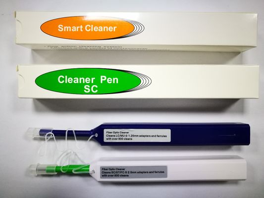líquido de limpeza Pen For Fiber Adapter Ferrule da fibra ótica de 1.25mm 2.5mm SC/FC/ST/E2000/LC/MU