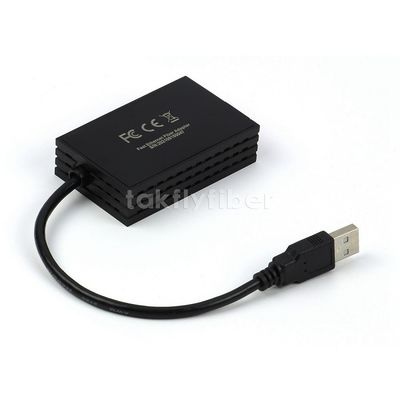 Adaptador 1490nm USB 2,0 de SFP 100M Fast Ethernet Media para o Desktop