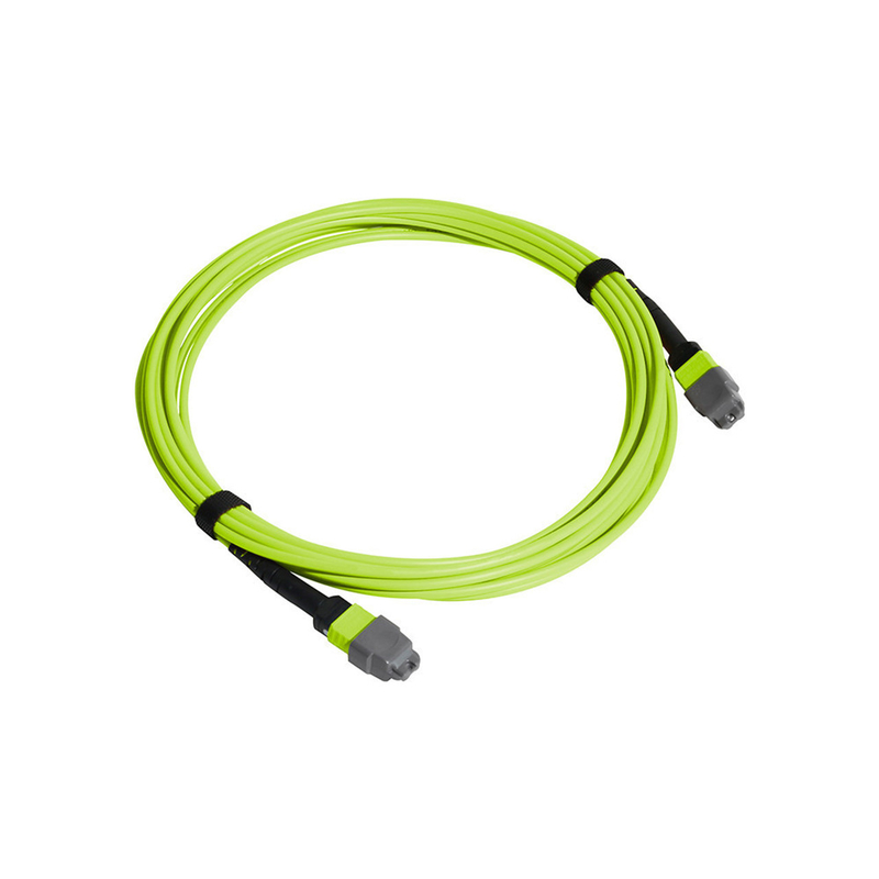 Multi-Modo 24-Fibra Lime Verde MPO MTP Cabo Fibra Óptica Cabo 20m comprimento Faixa de temperatura ideal