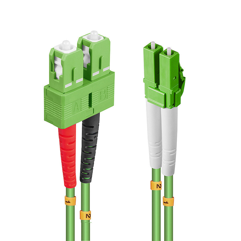 Padrão de fibra óptica multimodo de comprimento personalizado de grau de telecomunicações PVC/LSZH UPC/APC.