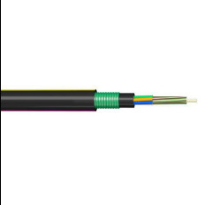 Cable de alimentação de fibras de fibra de polietileno com membrana central de resistência