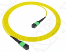 2m 7ft MTP Cordão de Parche Plenum OFNP MPO Cordão de Parche 3.0mm MTP 12F APC Elite Feminino