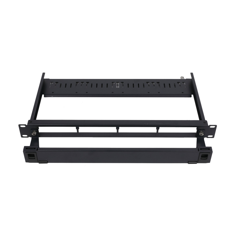 1U Rack Mount MPO-LC Cassette Adapter Panel com 96F Fiber Count Tamanho 430*338.5*43.6mm