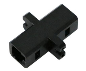 Adaptador duplex de fibra óptica MTRJ-45 para redes de modo único e multimodo