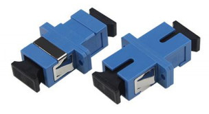 Adaptador de fibra óptica SC para redes de modo SM e MM Temperatura de armazenamento -40- 85C Desempenho