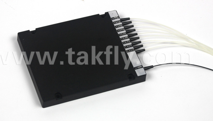 1% TAP 11+1CH CWDM Mux Demux ABS Box 2.0mm 3.0mm Conector LC