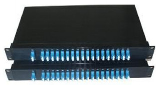Módulo Mux Demux de 19 polegadas 1U Rack CWDM/OADM para Amplificador de Fibra Ótica
