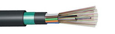 Cabos externos GYFTY53 2-144F Óptico duplex com material de revestimento de MDPE/HDPE