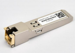 Transmissor SFP de cobre 1000BASE-T para transmissão de longa distância por cabo Cat 5