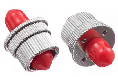 Atenuador de fibra óptica FC com valor de atenuação ajustável de 0 a 30 dB e caixa de metal durável