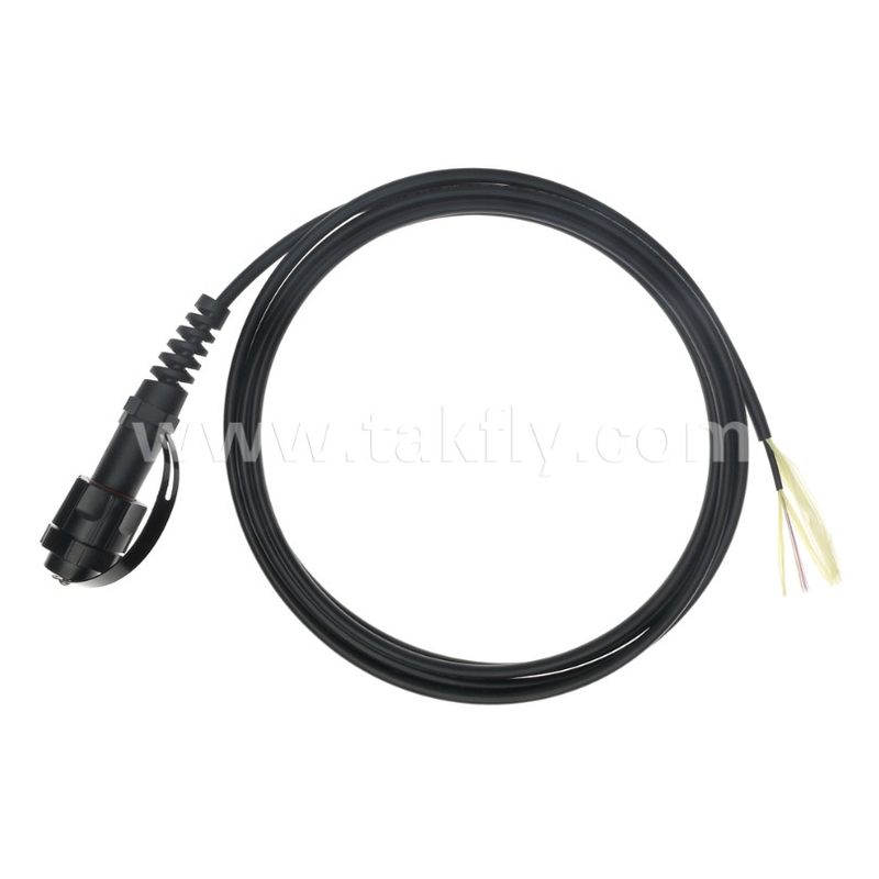 SM/MM MPO Pigtail Patch Cord MTP Trunk Cable ODVA-MPO/MTP Impermeável para Data Center FTTX
