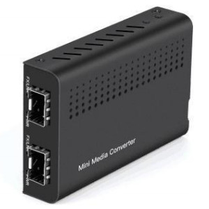 Mini 125M ~ 11.7G OEO Media Converter com SFP Compacto Grande Capacidades