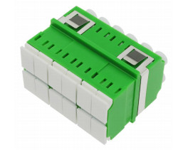 Adaptador LC de alta densidade de 12 portas de modo único e multimodo para rede