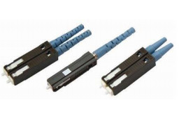 Conector de fibra óptica MU Simplex ou Duplex para redes LAN e WAN