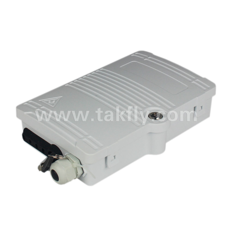 FTKS-1805-04B 4 Port Fiber Termination Box, FTTx Fiber Optic Box de Distribuição IP65