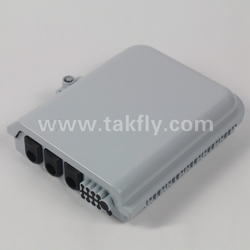 FTKS-1805-08F 8 Port Fiber Termination Box, FTTx Fiber Optic Cable Junction Box (caixa de ligação de cabo de fibra óptica)