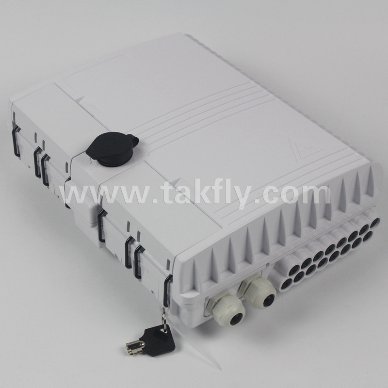 16 portas FTTx Caixa de terminação de cabo de fibra FTKS-1805-16E Peso leve Pressão atmosférica 70Kpa-106Kpa
