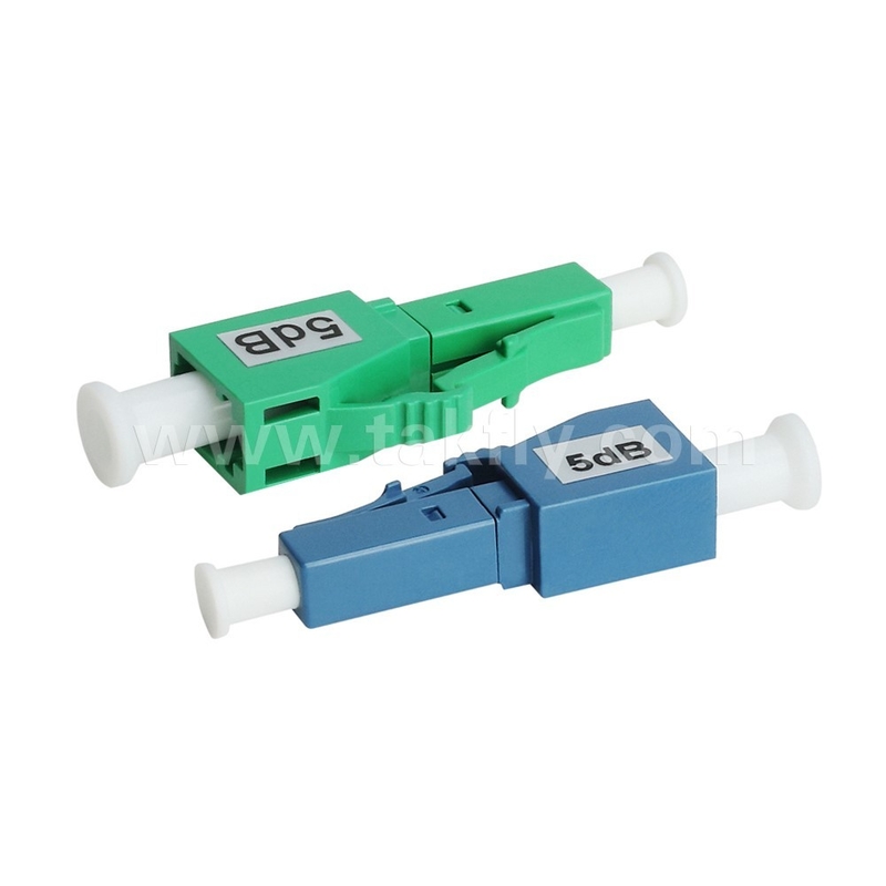 Atenuador de fibra óptica OEM fixado LC SM/MM UPC/APC macho/fêmea para centro de dados FTTX