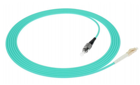 LC-FC Simplex/Duplex Fiber Optic Patch Cord Flexível e Durável com -20C  70C Temperatura de Operação