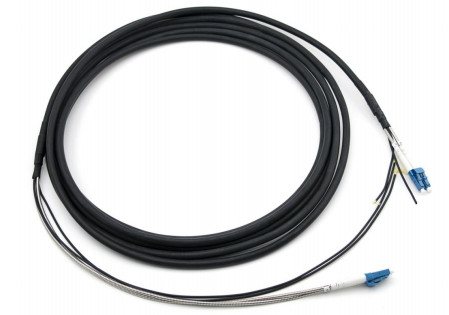 LC-LC GYFJH 7.0mm LSZH Preto Conector de 2 núcleos Tipo -20C ≈ 70C Temperatura de operação