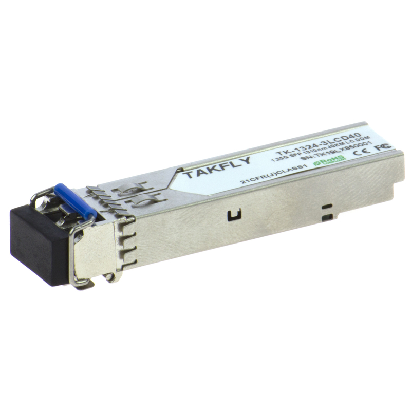 1.25G SFP 1310nm 40KM SMF DDM LC CISCO JUNIPER HUAWEI COMPATÍVEL Módulo de transmissor óptico SFP