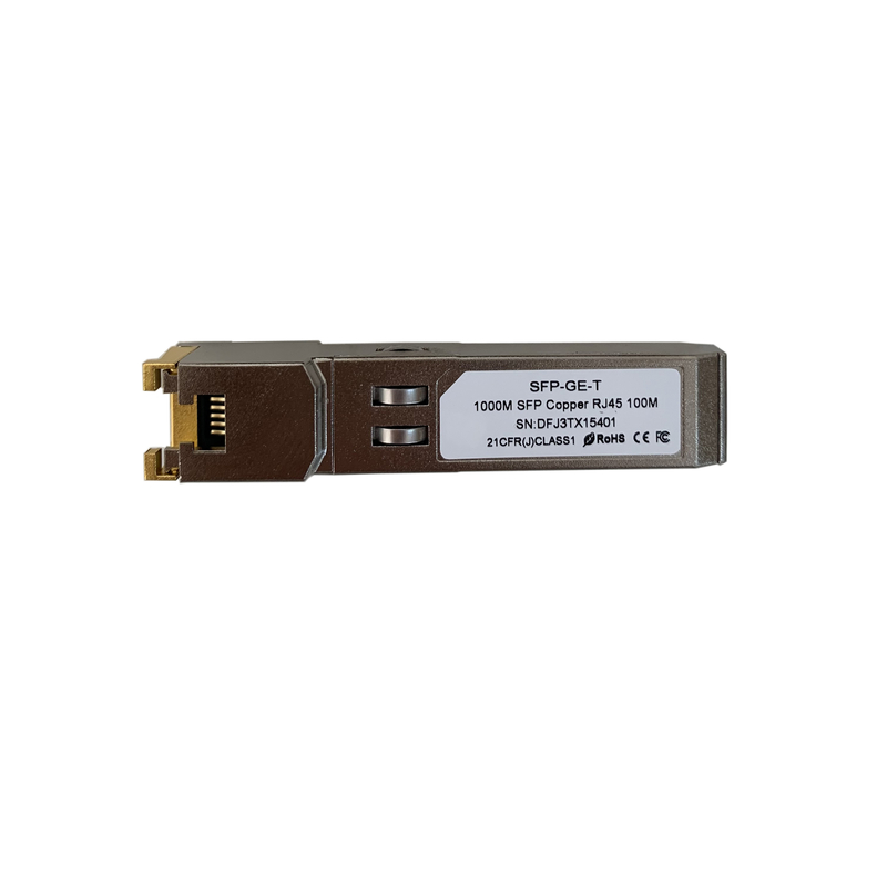 1000BASE-T SFP Copper 100m RJ-45 CISCO JUNIPER HUAWEI COMPATÍVEL SFP Módulo de transmissor óptico