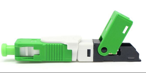 Conector rápido de fibra de APC UPC com teste de queda ΔIL≤0,3 DB e desempenho de impacto 3 ciclos