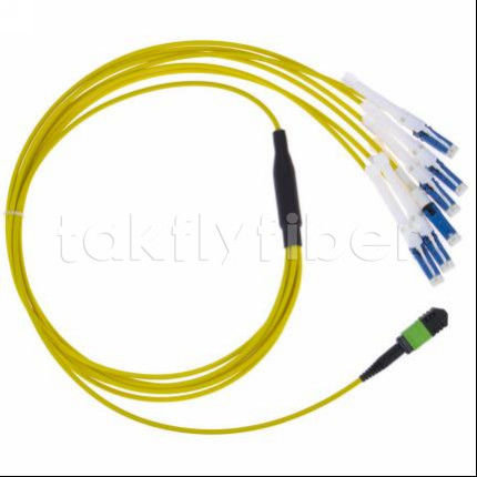 Cabos de ligação de fibra óptica de qualidade de telecomunicações com perda de inserção ≤ 0,3 dB e diâmetro de fibra 50/125