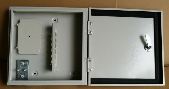 ODF-OW12B Estrutura de distribuição de fibras ópticas de tipo de parede exterior para cabos ópticos externos, cabos ópticos de correção e pigtails ópticos.