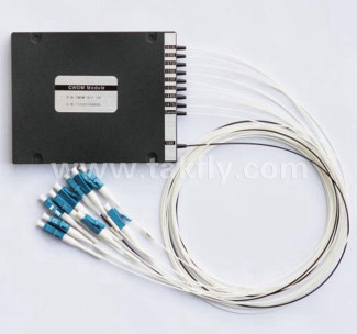 8+1 CH Baixa Perda de inserção 2.2 Perda de inserção CWDM Mux Demux ABS com conector