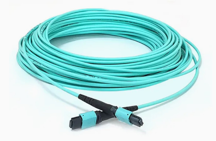 8/12/24core 2m-50m alta densidade PVC/LSZH UL Certificação Mulher/Homem MPO-MPO Sm Om3 Om4 Om5 Trunk Cable Patch Cord Fiber Optic Jumper