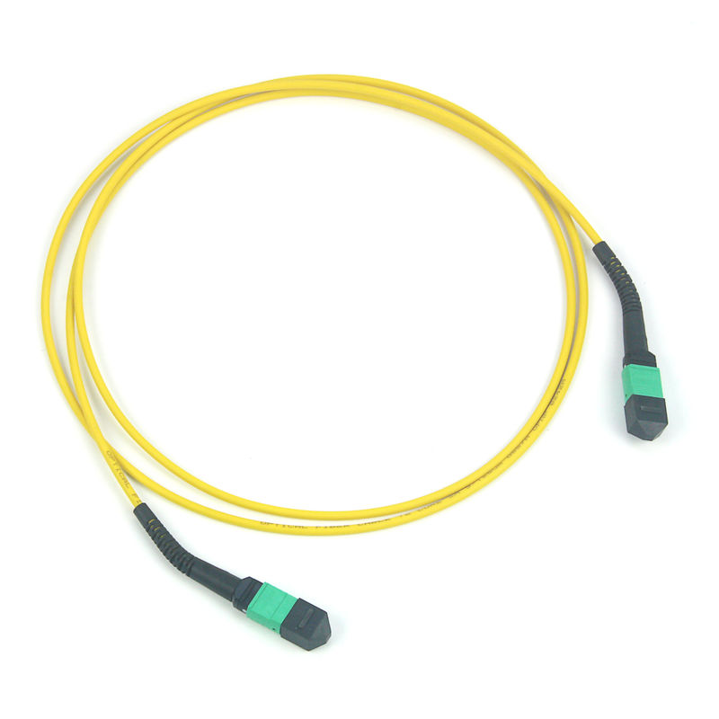 Cabo Trunk MPO/MTP de 12/24/48/96/144 Fibras com Modo de Fibra 50/125um e Revestimento Externo em PVC/LSZH Patchcord de Fibra Óptica