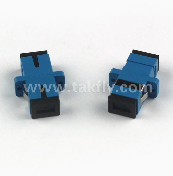 Adaptador de fibra óptica simplex duplex FTTH SC compatível com a RoHS Temperatura de funcionamento -40- 85C Perda de retorno ≥45 dB