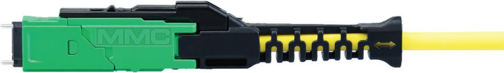 Compacto Fibra Diâmetro 50/125 MMC Soluções de conector Opção de cor personalizada