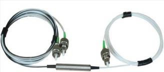 Conectividade contínua com dispositivo DWDM 1x2 com diâmetro de cabo de 0,9 mm e ângulo de rotação de 45° ou 90°