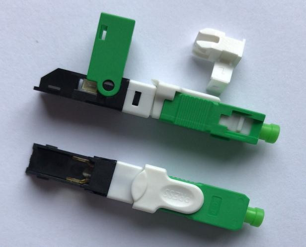 OptiSpeed Ultra-Low Loss SC/APC Fast Connector UPC Polishing Free Sample Incluído