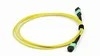 MPO-MPO Fiber Patch Cord para Data Center 8-24 Core