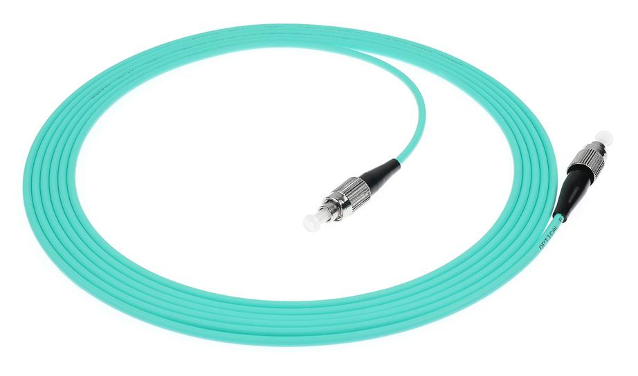Cabo de remendo de fibra óptica simples FC-FC LSZH/PVC SM/MM UPC/APC