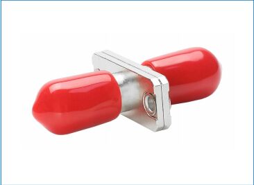 ST Simplex Metal Adaptador-Rectângulo Tipo SM/MM Baixo IL 0,2dB