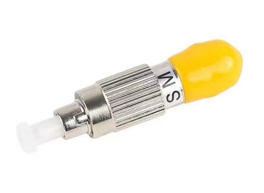 FC (masculino) - ST (feminino) Adaptador de fibra óptica de flange de modo único e multimodo para telecomunicações