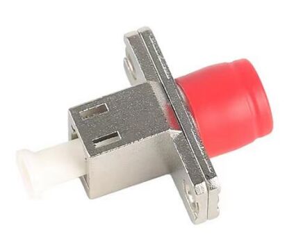 Adaptador FC-LC SX de modo único, multimodo Adaptador de fibra óptica de flange para telecomunicações