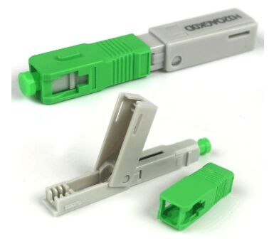 FTTH Field-Assembled SC/APC Field Installable Fiber Fast Connector (Embedded-APC) para cabos internos