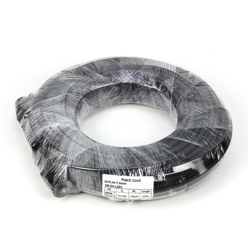 FTTH Drop Cable Patchcord G657A1 LZOH SC/APC-SC/APC, 3.0*2.0mm, 
Non Messenger Wire