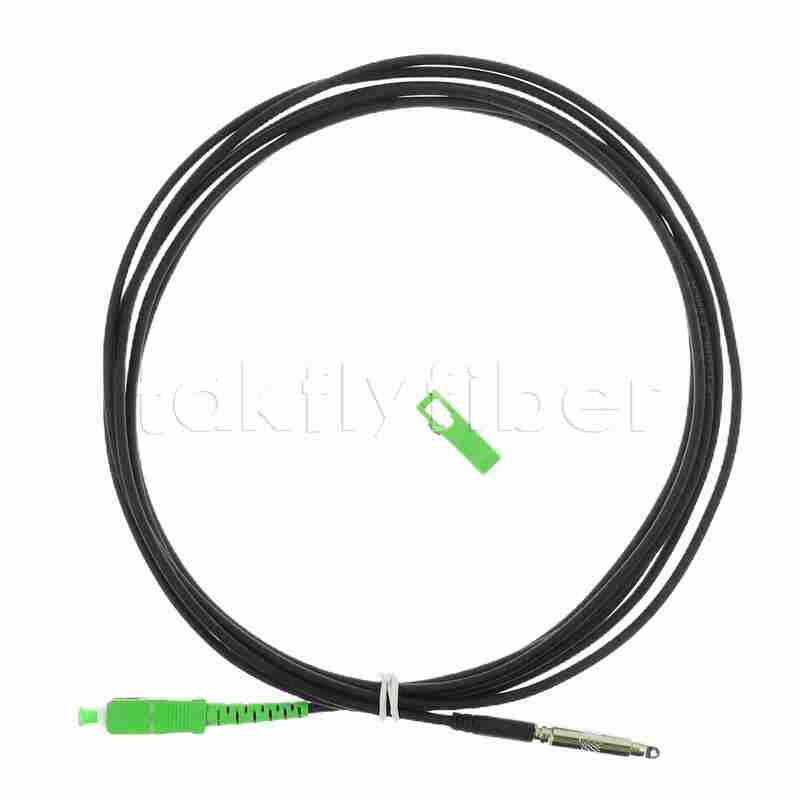 CPR Rated SC Pushable FTTH Drop Cable Fiber Optic Patchcord com 3,0 mm TPU Jacket e Fibra G657A2
