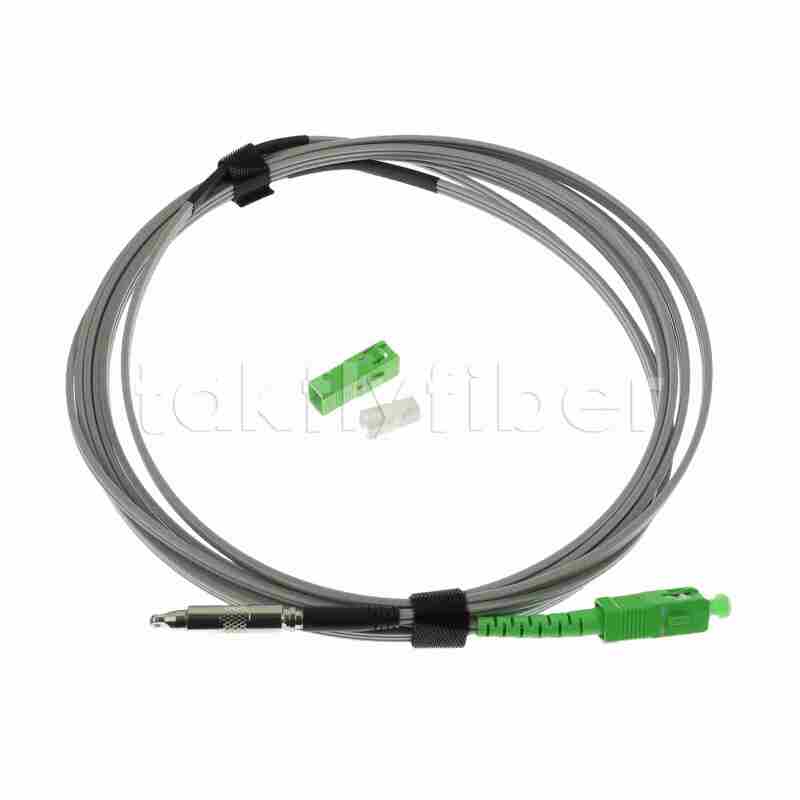 2.0*5.2mm SC/APC para conjuntos de cabos pendentes de fibra empurráveis ​​SC/APC para FTTH e FTTP